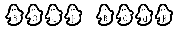 Bouh Bouh font preview